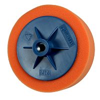 картинка PRO.STO Диск полировальный на подложке М14, 150*50 мм, оранжевый/средней жесткости